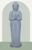  Product image 1 of the product “Standing Buddha made of Riverstone, position Namaskara , H. 118cm. ”